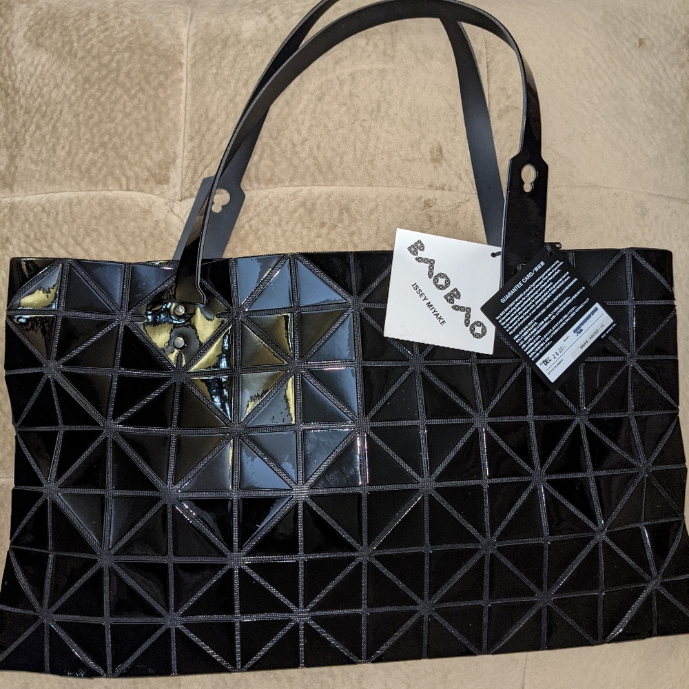 Black Issey Miyake tote